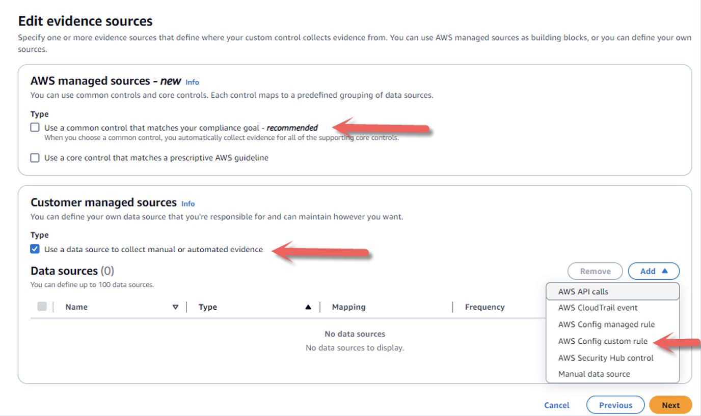 Figure 3: Configure AWS Config custom Rule